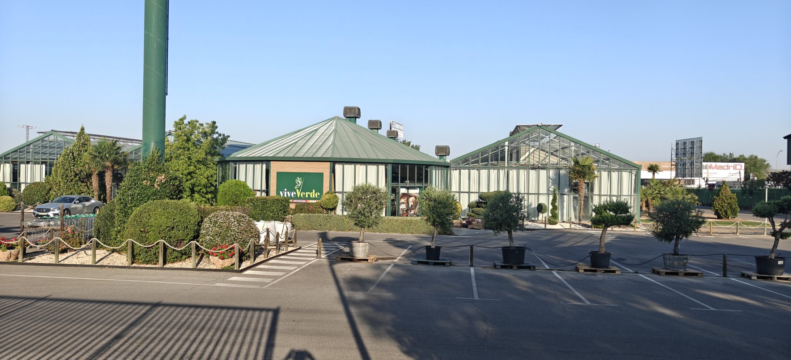 ViveVerde Aranjuez, a la entrada del pueblo